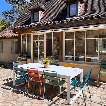 Vue Magique A Castelnaud Villa Exterior foto
