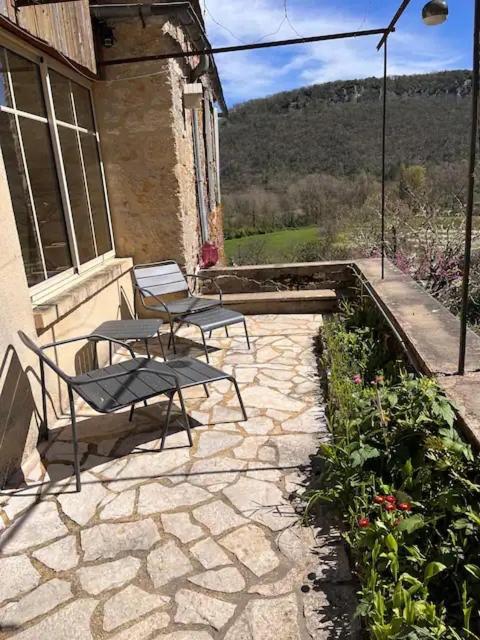 Vue Magique A Castelnaud Villa Exterior foto