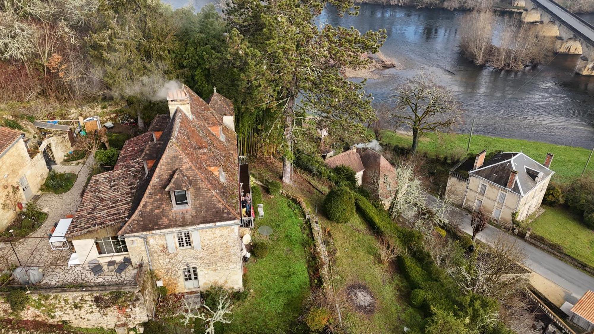 Vue Magique A Castelnaud Villa Exterior foto